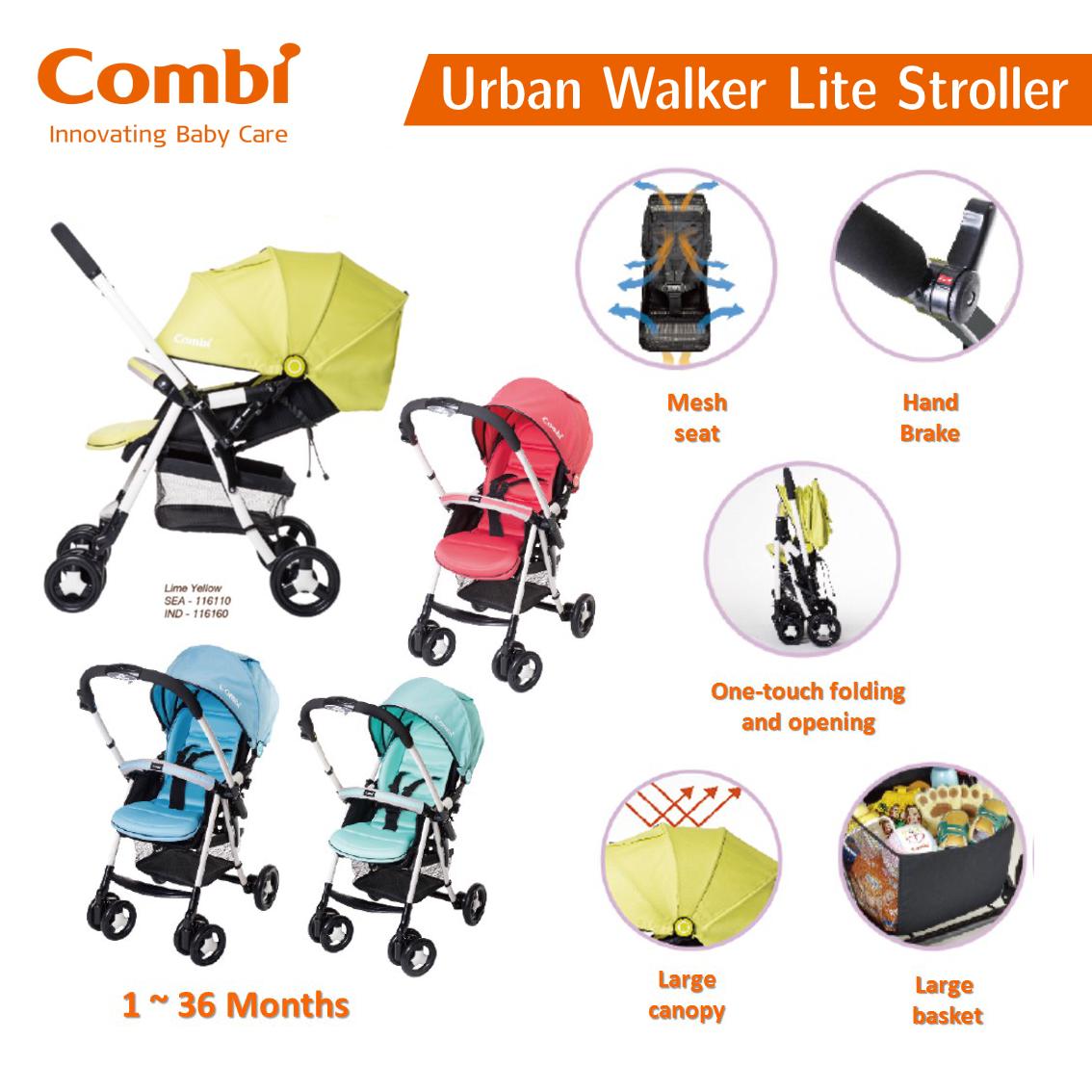 combi urban walker lite review