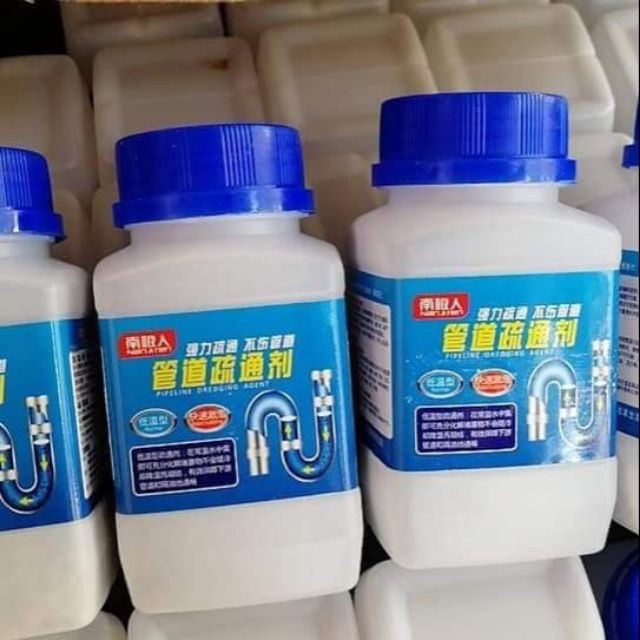 [ SẴN HÀNG ] Bột thông tắc cống cực mạnh lọ 260gr