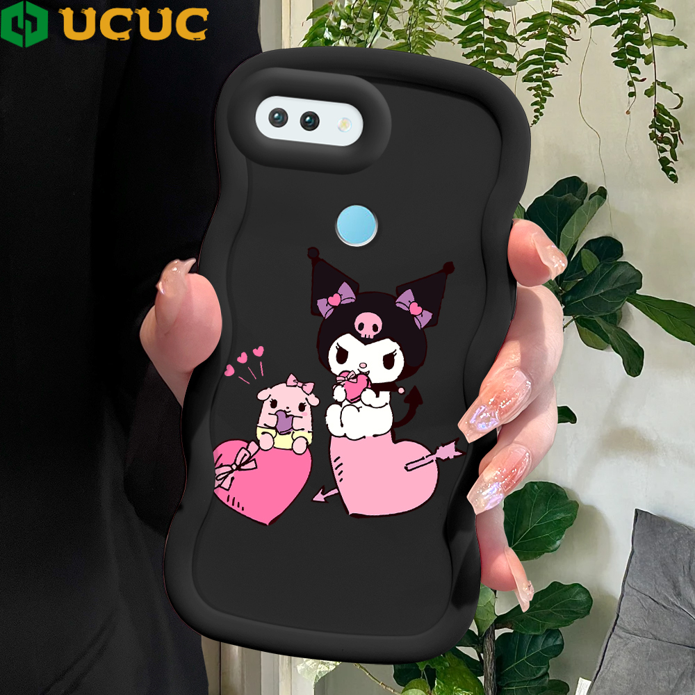 UCUC%20for%20Realme%20C11%20C15%20C21Y%20C25Y%20C20A%20C2%20C3%20Realme%202%205i%205S%206i%209i%2011%2012%20Pro+%20OPPO%20A1K%20F9%20Pro%20Back%20Cover%20Kulomi%20Love%20Creative%20Candy%20Color%20Wave%20Silicon%20Phone%20Protective%20Case%20-%20Image%202