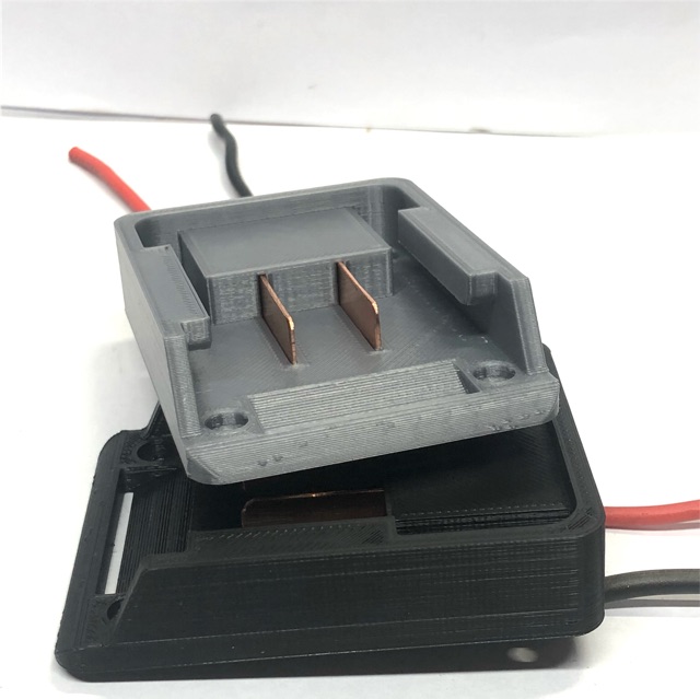 Chân đế pin makita 12V đã có tiếp điểm