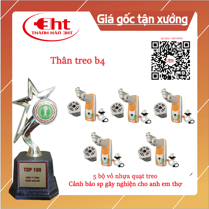5 bộ vỏ quạt treo cao cấp