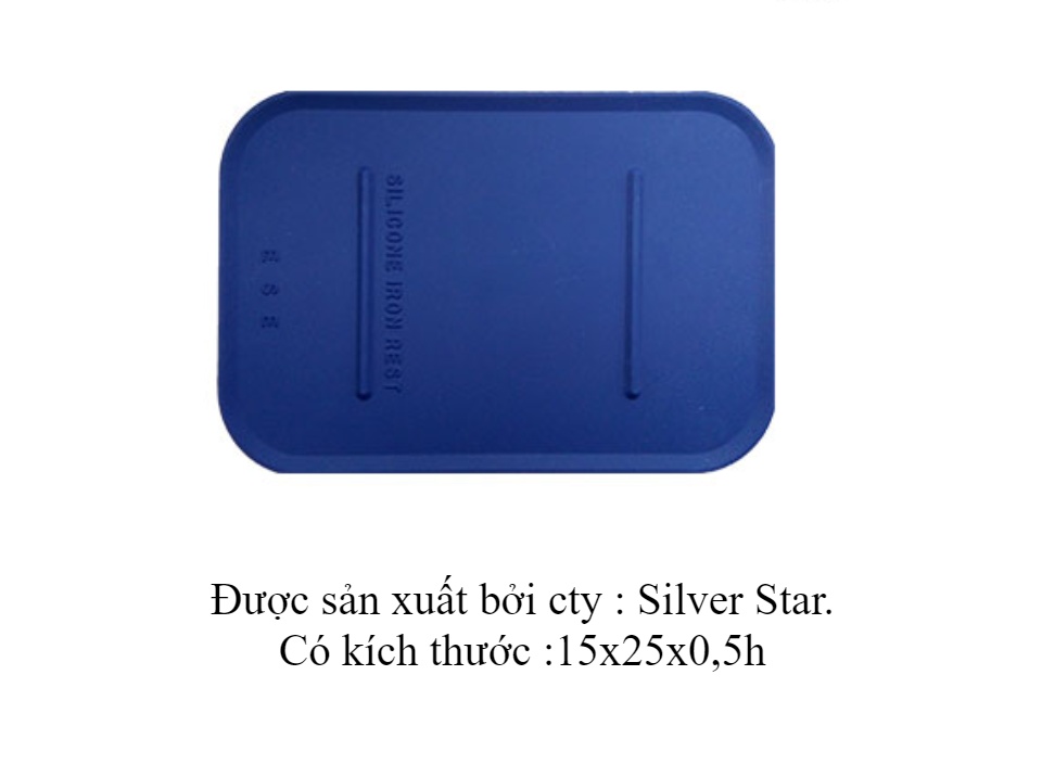đế lót bàn ủi sliver star