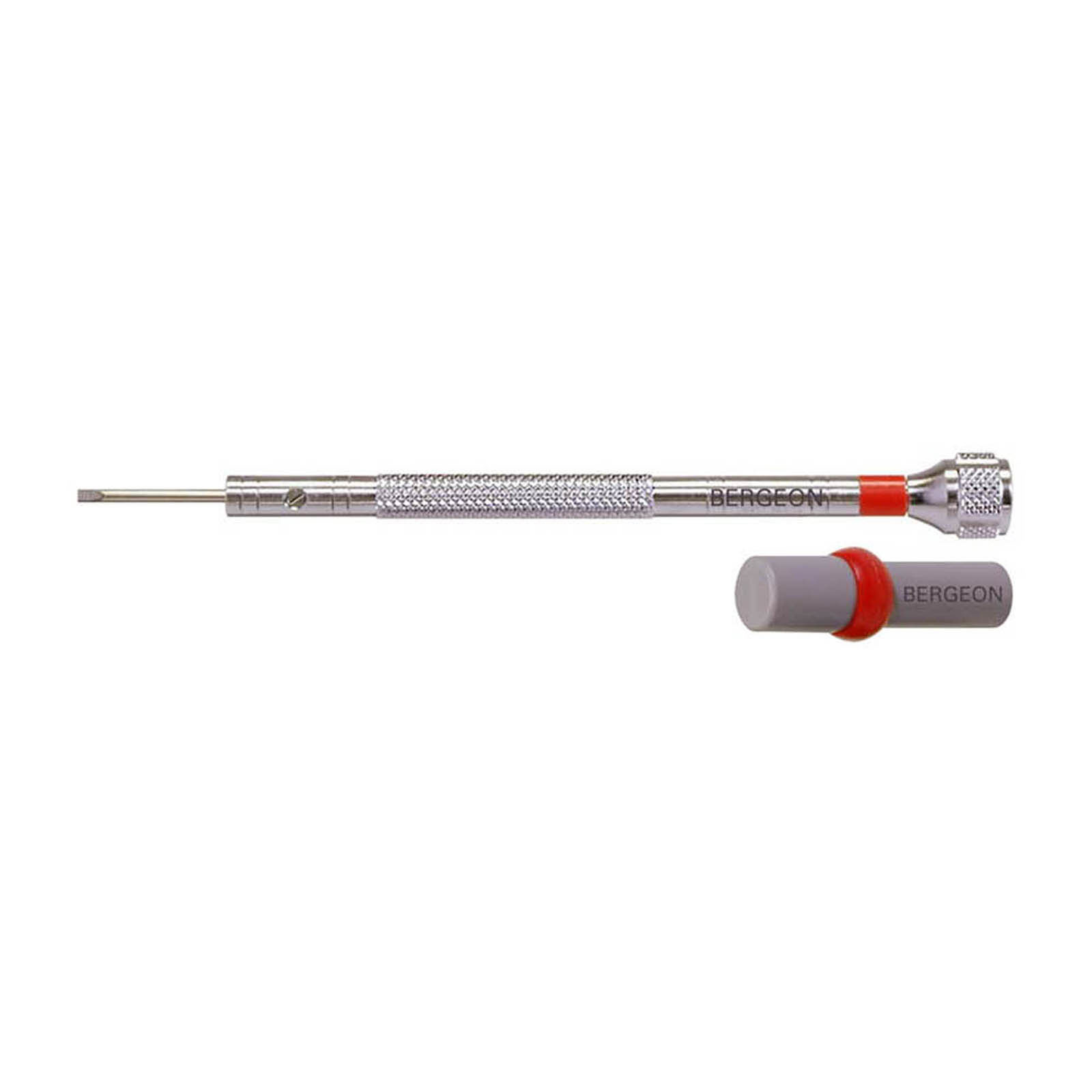 Tournevis D'horloger Bergeon 1.20mm - Modèle 30080-F Avec Lames De Rechange - Neuf Avec étiquettes, Fabriqué En Suisse