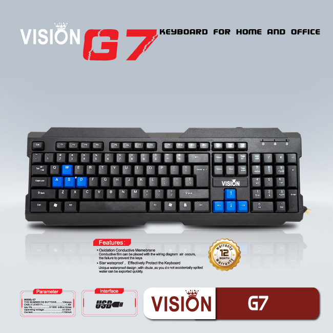 [HCM]BÀN PHÍM VISION G7