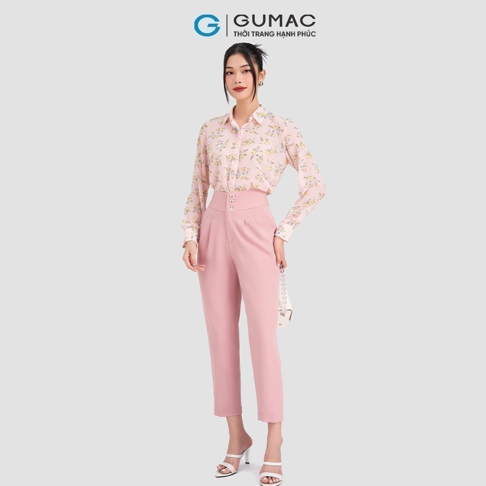 Quần baggy lưng kiểu GUMAC QD03029