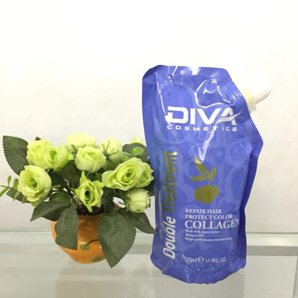 DẦU HẤP PHỤC HỒI COLLAGEN DIVA 500ml