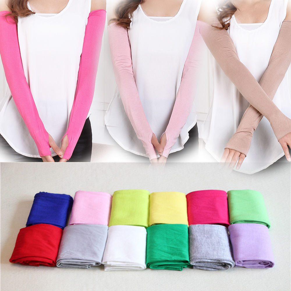 Yuanyan%201%20Pair%2020%20Colors%20Cosy%20Women%20Girl%20Arm%20Warmer%20Cotton%20Long%20Fingerless%20Gloves%20Fashion%20clothing%20accessories%20-%20Image%203