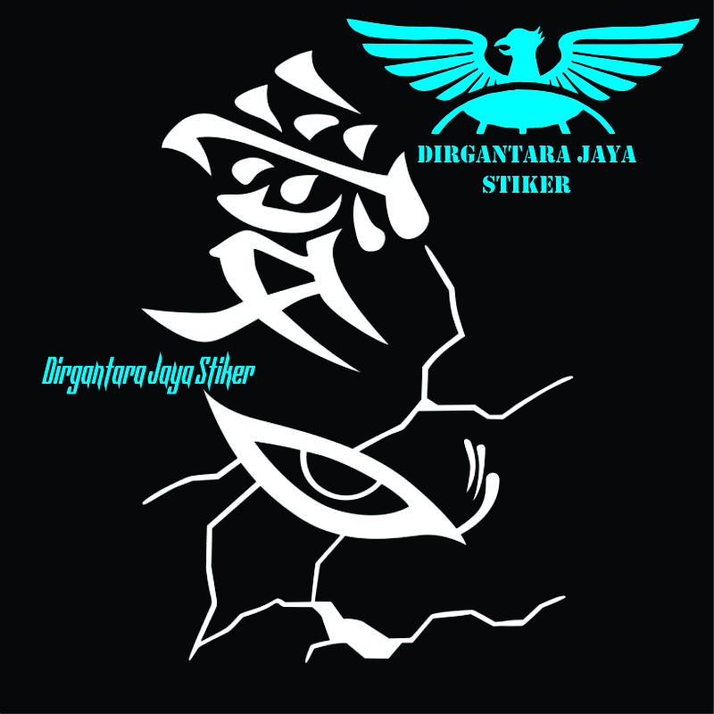 STIKER NARUTO STIKER NARUTO LOGO STICKER TULISAN JEPANG NARUTO | Lazada