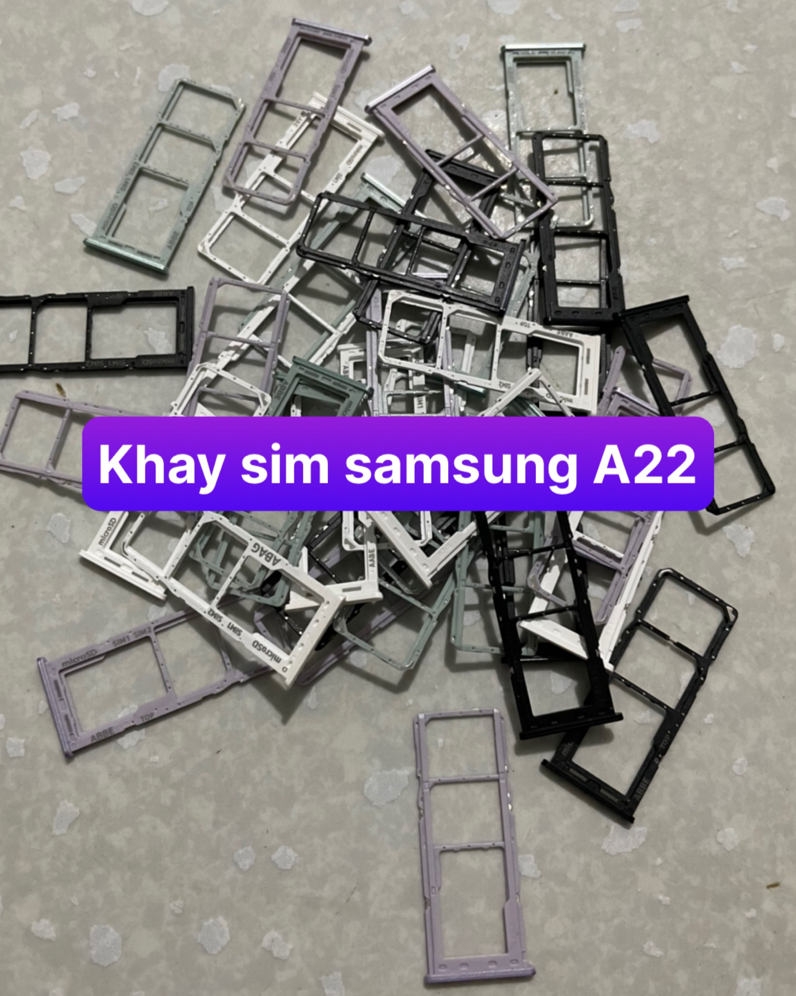khay sim samsung A22 (4G)