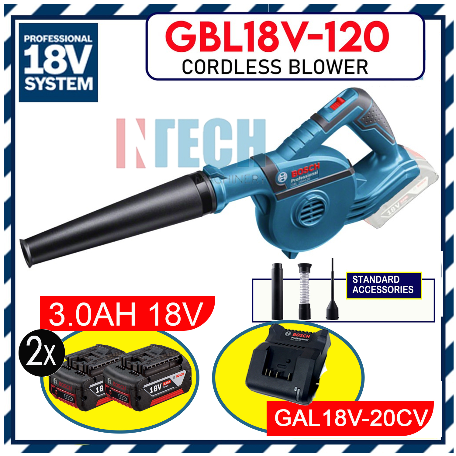 BOSCH GBL18V-120 / GBL18V120 CORDLESS 