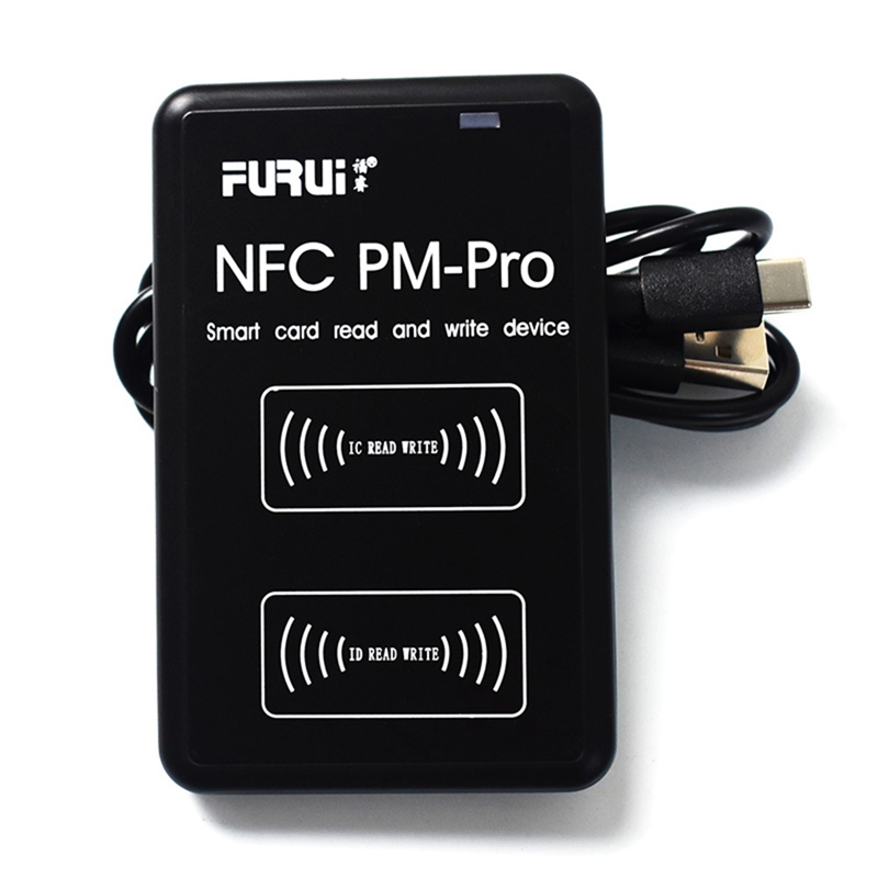 (c g k new pm-pro rfid ic/id copier duplicator fob nfc reader writer encrypted programmer usb uid copy card tag