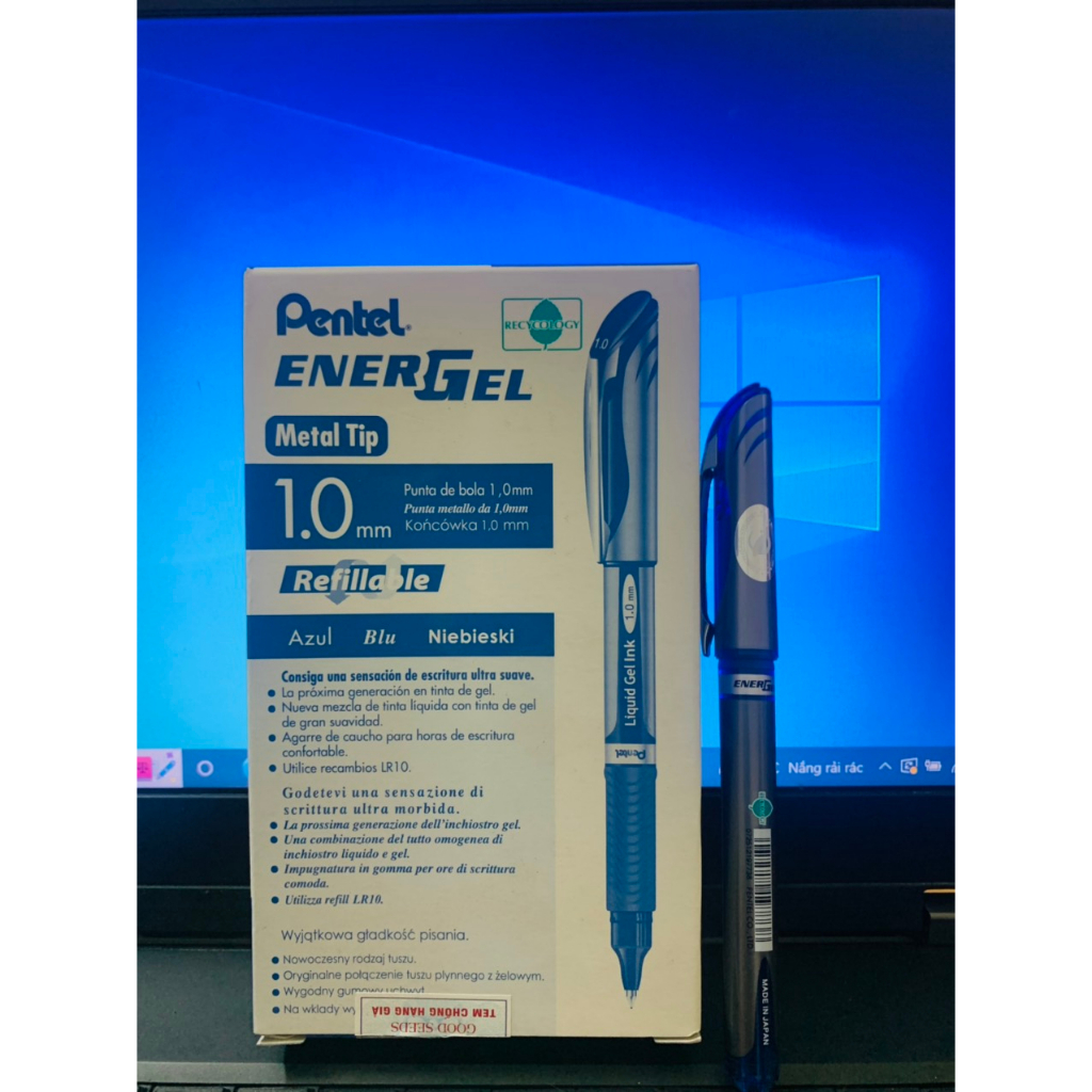 Bút ký BL60 pentel / ngòi 1.0mm / mực xanh / đen / đỏ