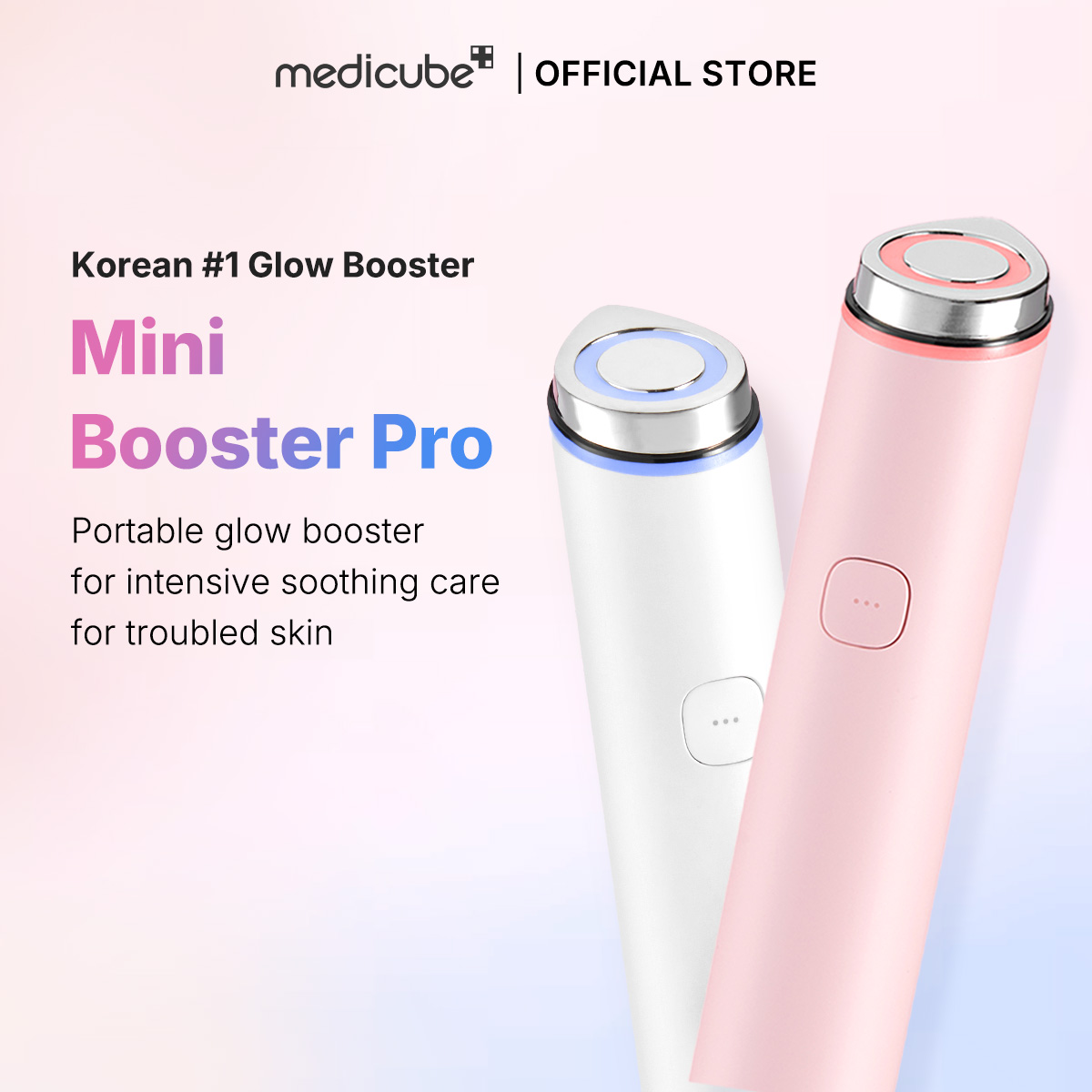 medicube official] MINI Booster Pro -Affordable at-Home Facial