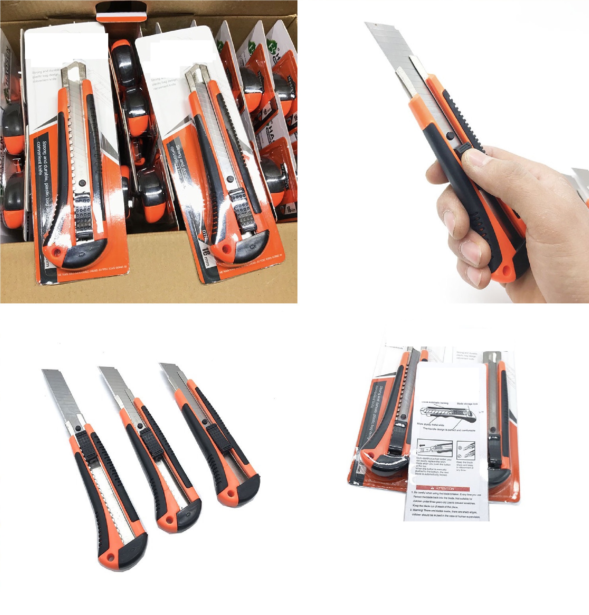 Dao rọc giấy loại xịn có vĩ dài 16cm