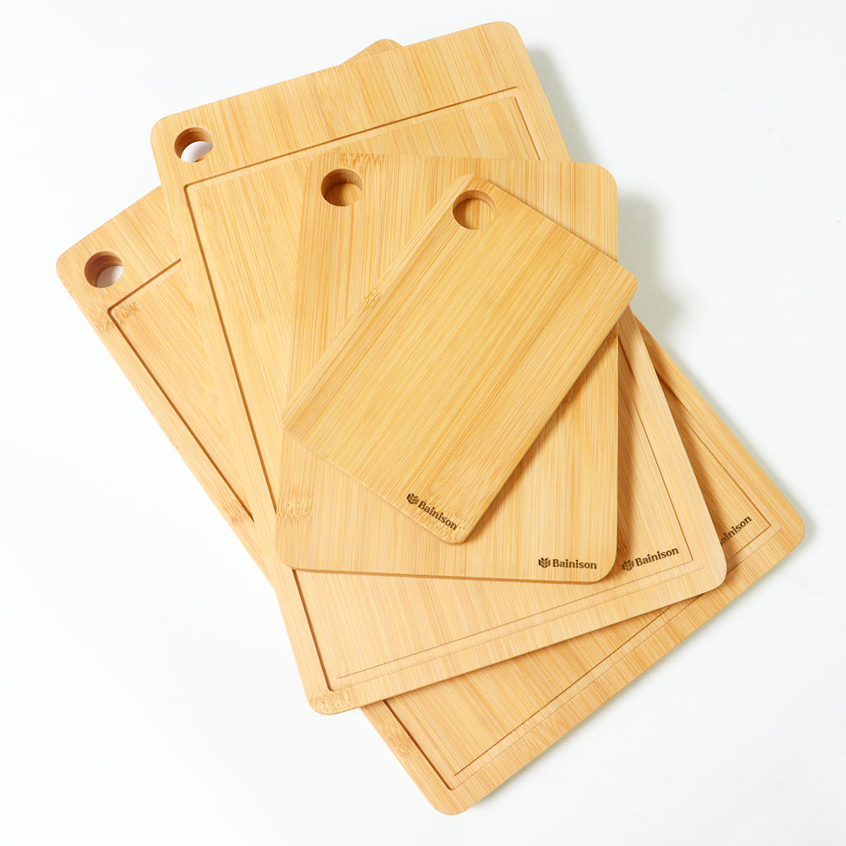 Bainison Natural Eco-Friendly Non-Scratch Bamboo Chopping Board – Non ...