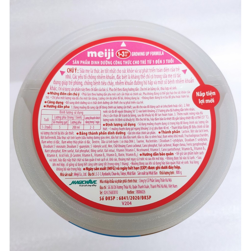 Combo 2 Hộp Sữa Meiji số 3 800g Nhập khẩu (date mới)
