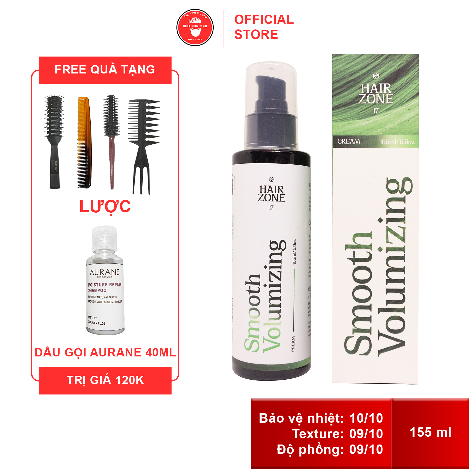 Xịt tạo phồng dưỡng tóc Smooth Volumizing Pre-styling by Hair Zone