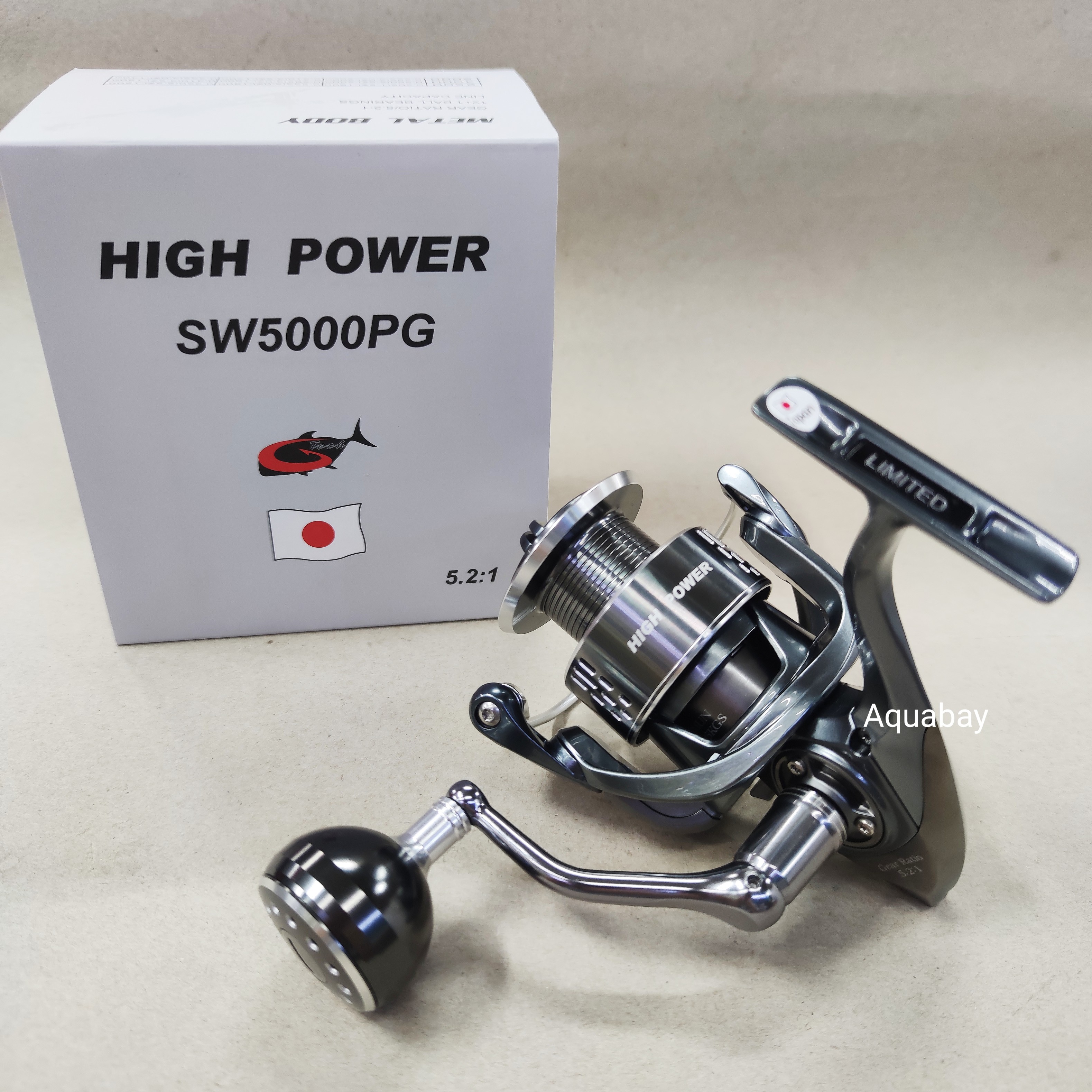 GTECH HIGH POWER SW4000PG / SW5000PG FISHING SPINNING REEL