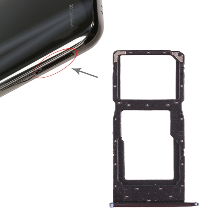 About khay thẻ sim + khay thẻ sim / khay thẻ micro sd cho huawei honor 10 lite / p smart