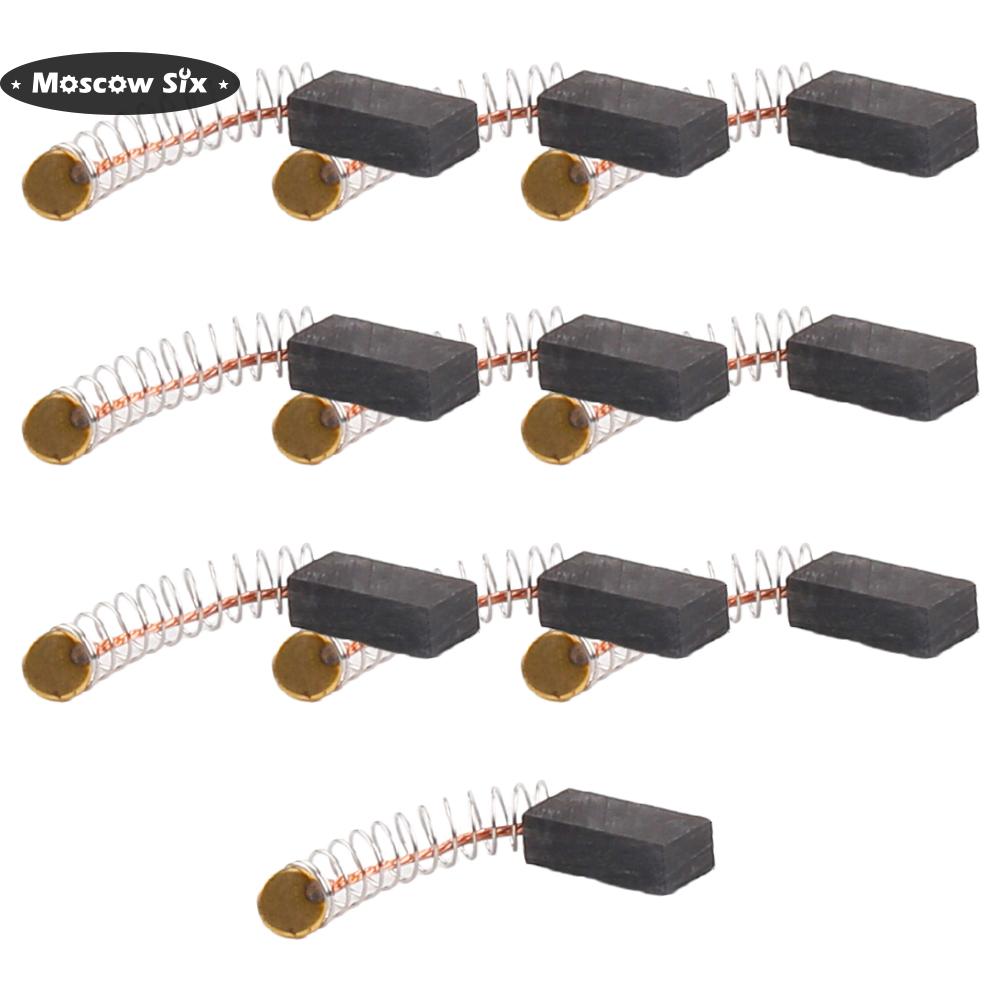 10pcs Electric Hammer Drill Grinder Replacement Parts Angle Grinder Carbon Brush Cutting Polishing Machine Power Tool Electric Tools