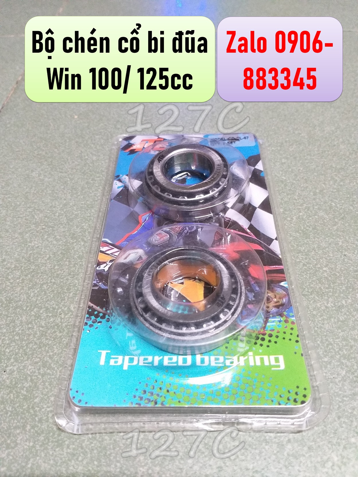[HCM] Bộ chén cổ bi đũa Win 100/ 125cc phù hợp CD/ CL/ 67 (hàng Đài Loan)