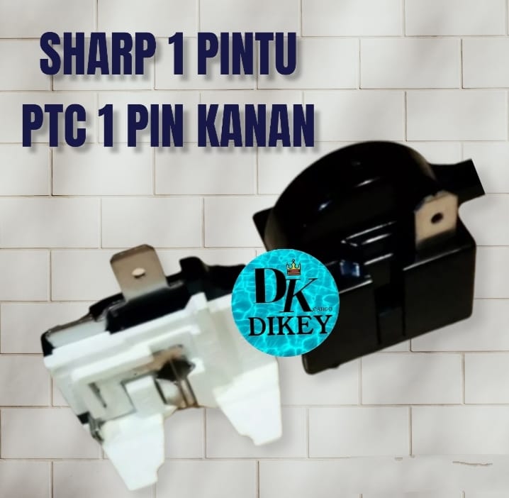 BEST SELLER OVERLOAD DAN PTC RELAY KULKAS SHARP 1 PINTU OVERLOD KULKAS