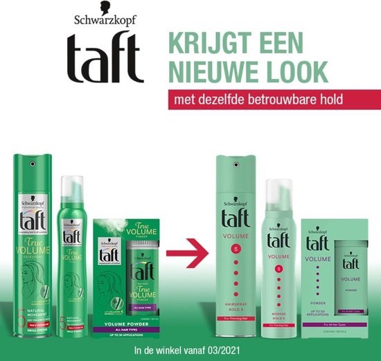 Bột giữ nếp làm phồng tóc Schwarzkopf Taft Volume Powder