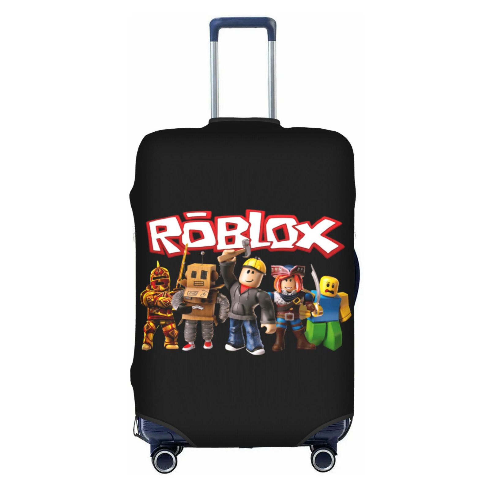 Hot ROBLOX 3D Digital Stretch Fabric Luggage Protective Cover Suit 18-32  Inch Trolley Suitcase Case