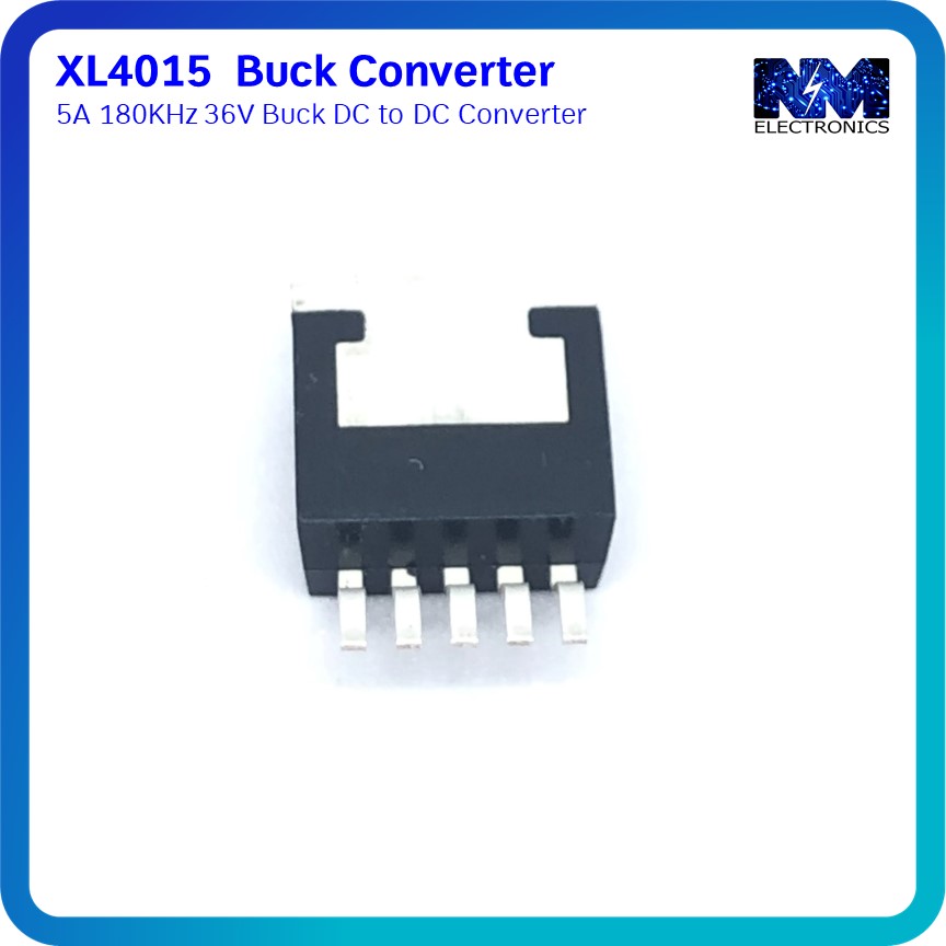 Convertidor 5 Piezas XL4015E1 XL4015 TO263 5A 180 KHz 36 V Buck DC A CC
