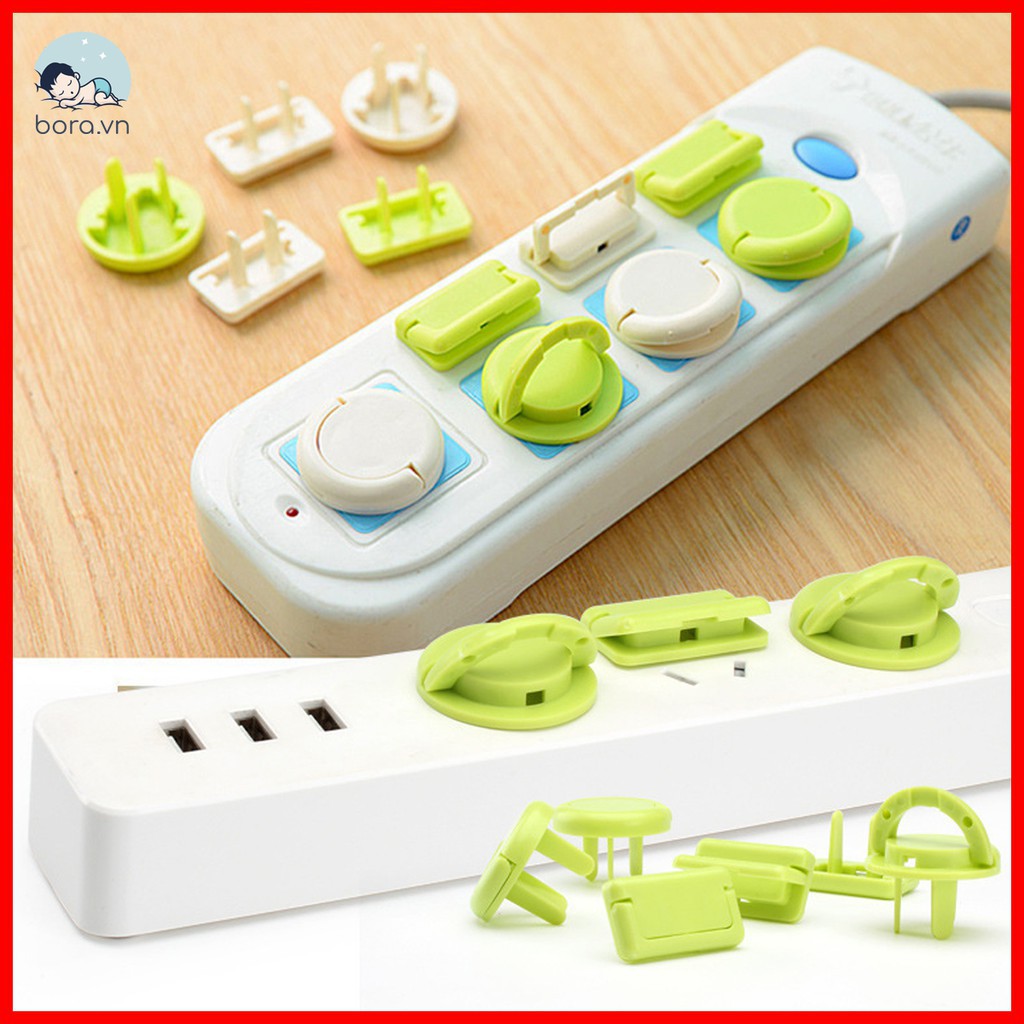 Bịt ổ điện/ Vỉ 6 Bịt Ổ Điện An Toàn Cho Bé