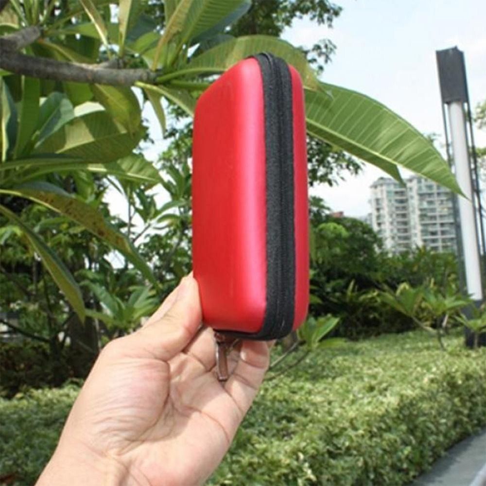 AIMEE Portable Cable Organizer Pouch Case Carry Headphone Headset Accessories Storage Box 2.5" External HDD SSD Box Earphone Bag Hard Drive Disk Case