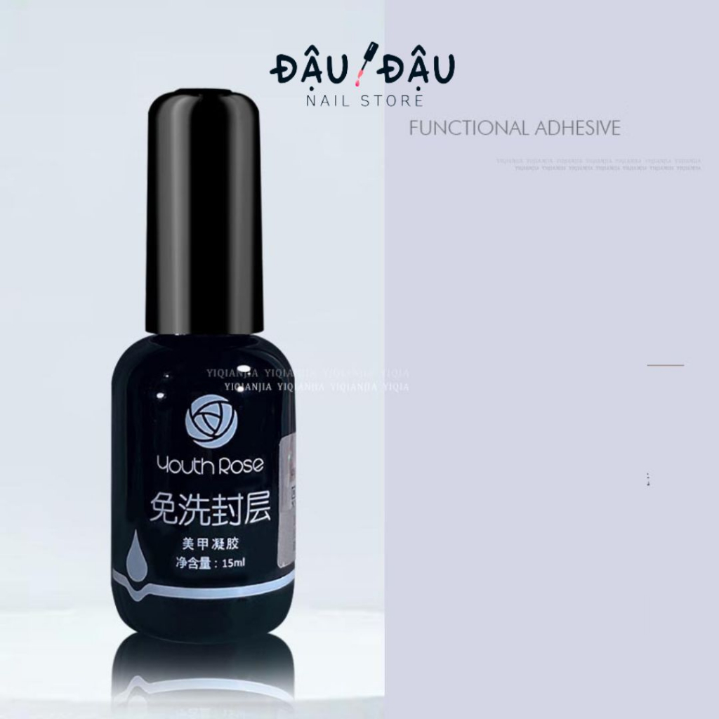 Base top cứng móng Hoa Hồng Youth Rose Chính Hãng - Sơn nền, sơn top, cứng móng Hoa hồng cao cấp