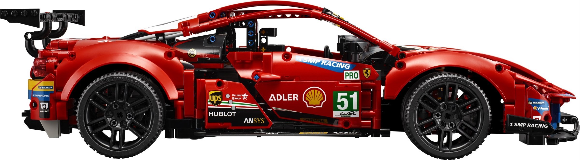 LEGO Technic 42125 Ferrari 488 GTE 'AF Corse #51'