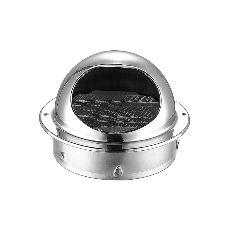 80/100/120mm Stainless Steel Wall Ceiling Air Vent Ducting Ventilation