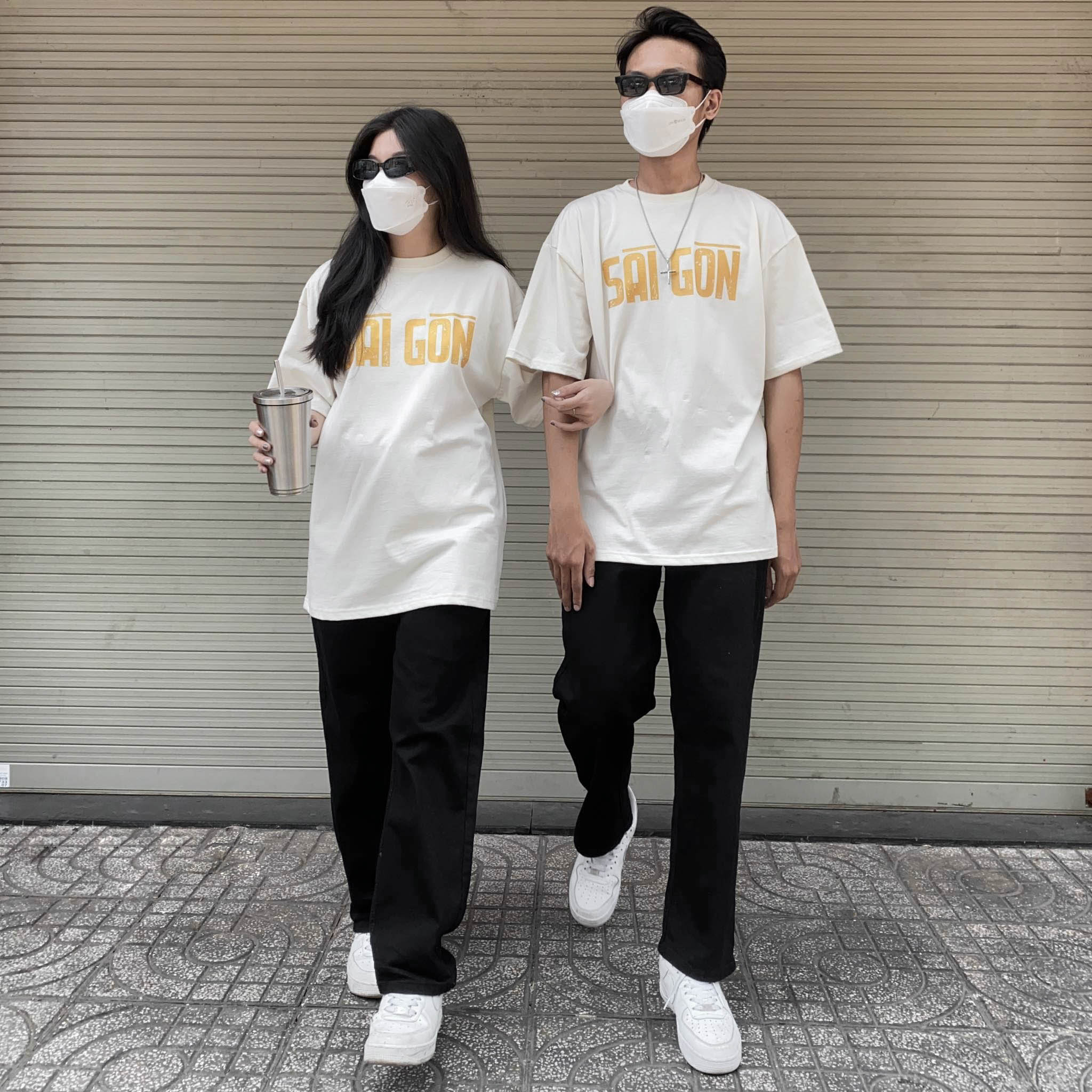 Quần FF BLACK MYSTERY BAGGY JEANS