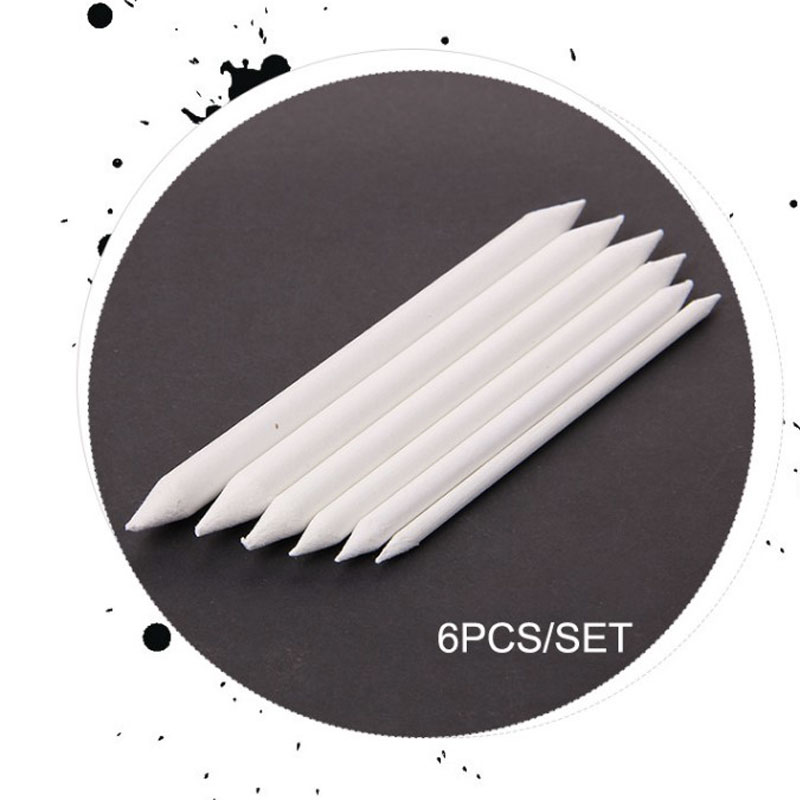 6pcs/set%20Blending%20Smudge%20Stump%20Stick%20Tortillon%20Sketch%20Art%20White%20Drawing%20Charcoal%20GENGLI%20-%20Image%203