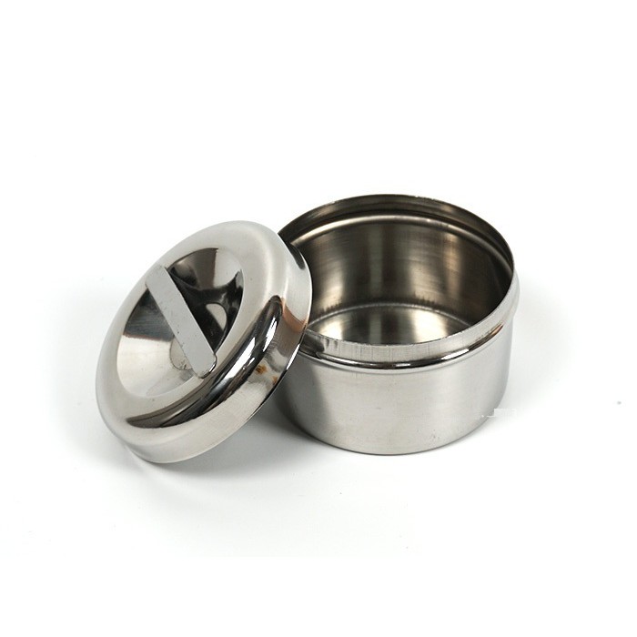 Hộp đựng bông gòn inox các size