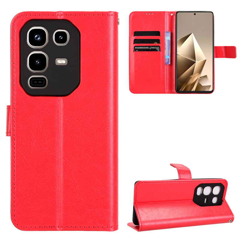 Infinix Note 50 Pro+/Note 50 Pro Plus 5G Leather Phone Case,Flip Wallet Phone Case Cover for Infinix Note 50 Pro+/Note 50 Pro Plus 5G. 