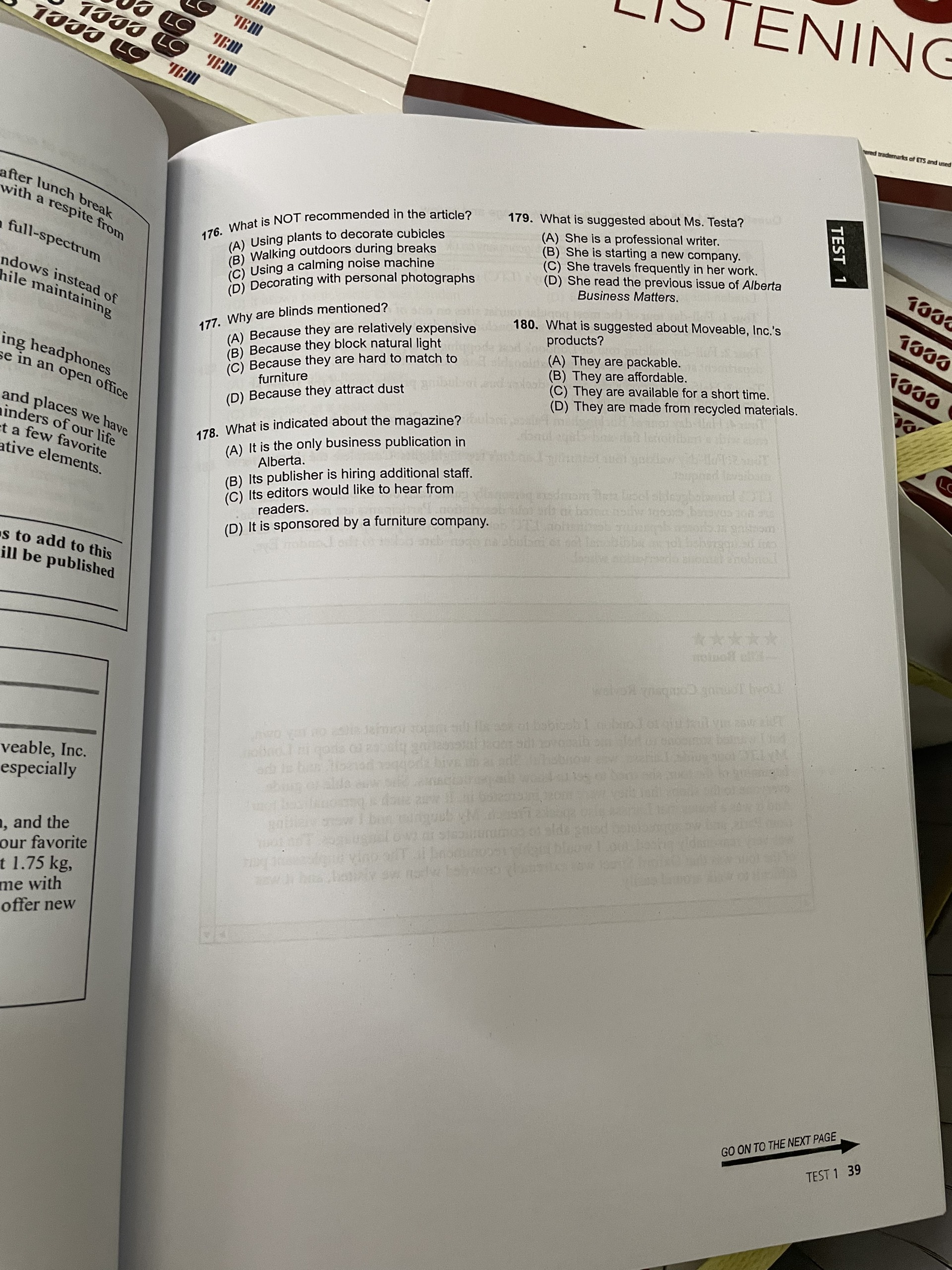 ETS TOEIC 2022 (COMBO 3 CUỐN RC/ LC/ SCRIPT (LỜI THOẠI CUỐN NGHE) - TẶNG FILE AUDIO