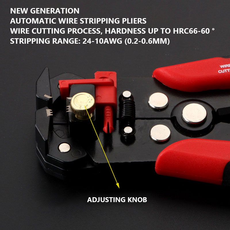 KS Multifunctional automatic wire stripping pliers strippers wire cutters wire crimping pliers wire pulling pliers wire breakers electrician pliers tools