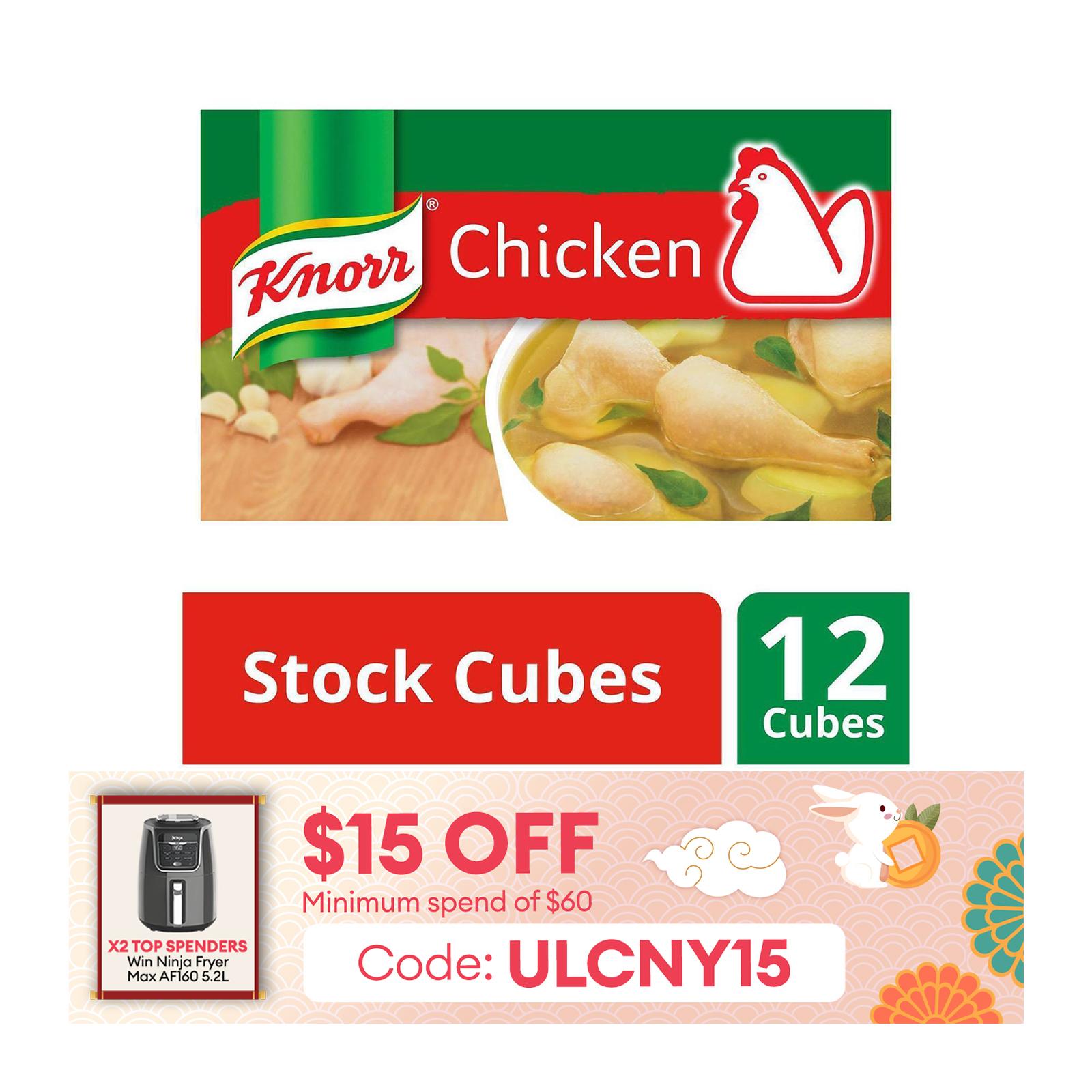 Knorr Chicken Stock Cubes (x12) Lazada Singapore