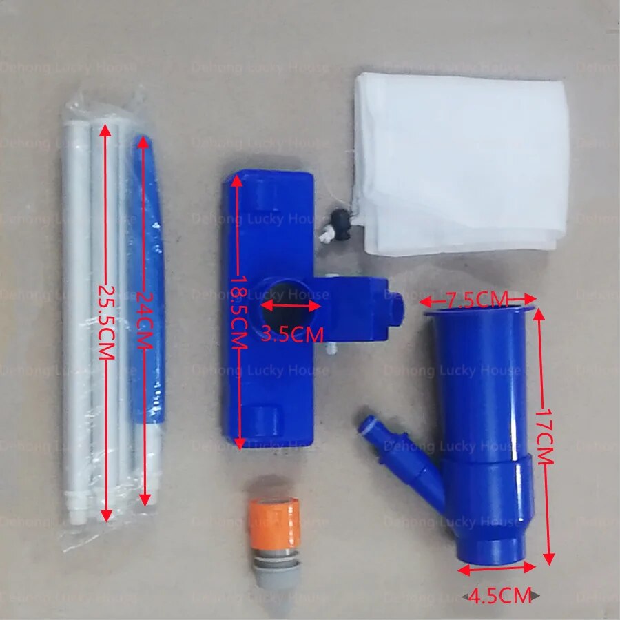 Swimming Pool Suction Vacuum Head Brush Cleaner Half Moon Flexible Swimming Pool Curved Suction Head Cleaning Tool Pool Suction