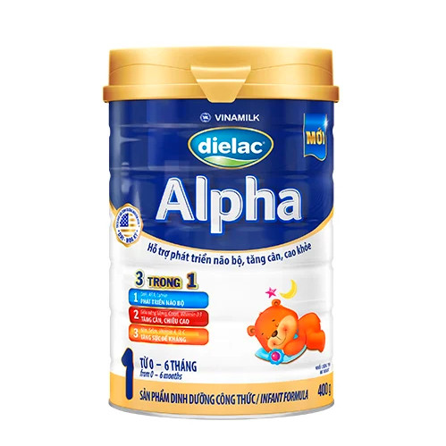 Sữa bột Dielac Alpha 1 400g