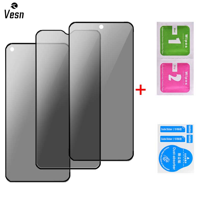 9d full privacy tempered glass screen protector for vivo y19s y28 y28s y27s y100 y03 y18 y18s y18e y17s y27 y36 y72 y51 y31 y50 y30 y19 y17 y12 y11 iqoo z7 z7x 11 5g 4g 2024