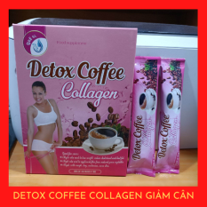 (HỘP 10 GÓI ) Detox coffe collagen giảm cân