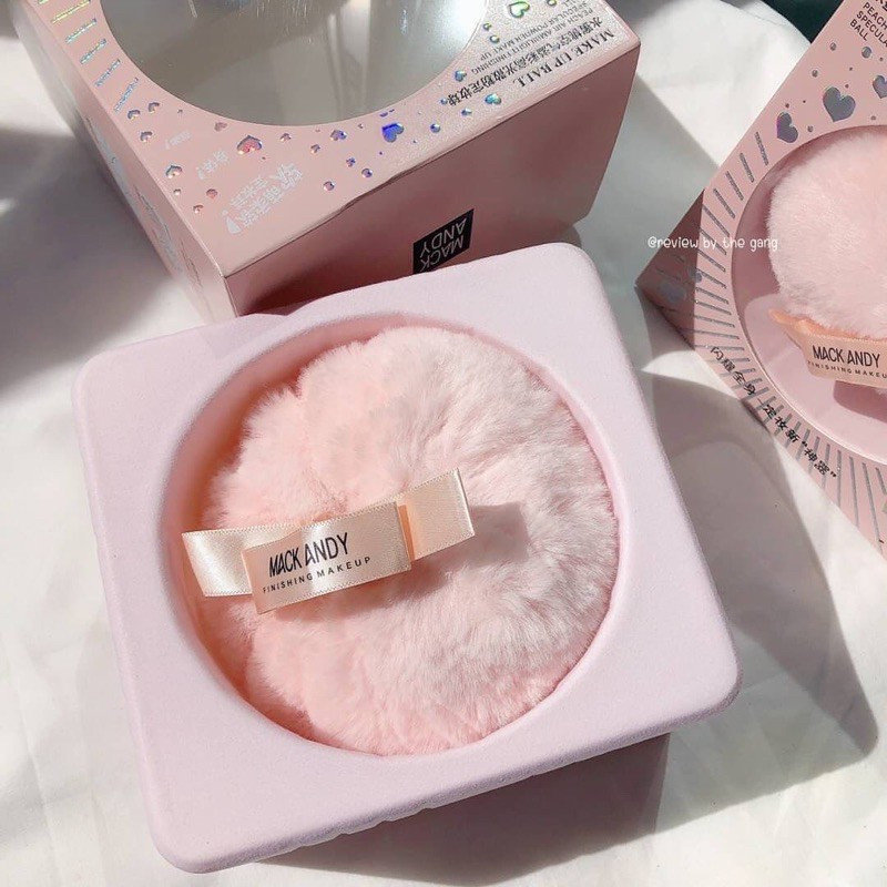 [Cam kết chính hãng] Bông phấn bắt sáng nhũ highlight MACK ANDY