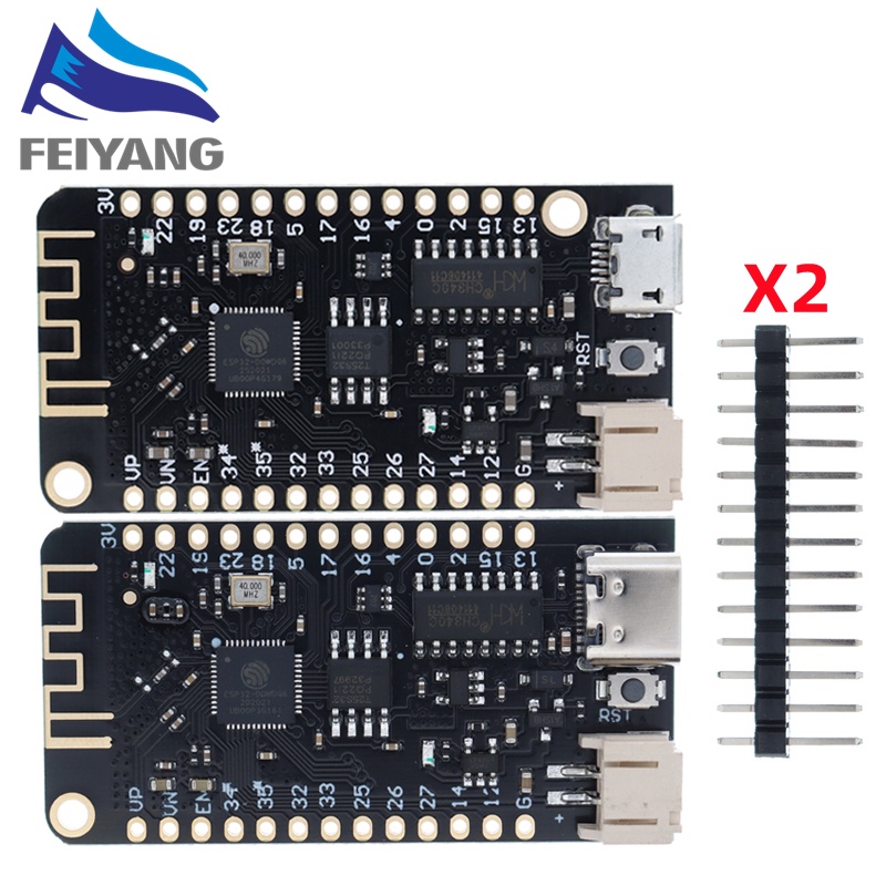 179 Ăng Ten Phát Triển Wifi WEMOS Lite V1.0.0 ESP32 ESP-32 REV1 CH340G Python 4MB Micro / Type-C USB Cho arduino