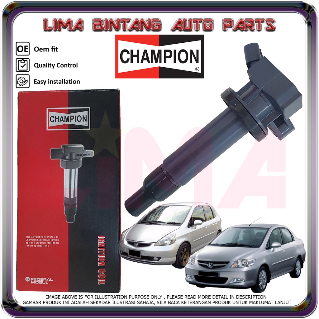 Honda City SEL , Jazz GD SAA Ignition Coils , Plug Coil CHAMPION