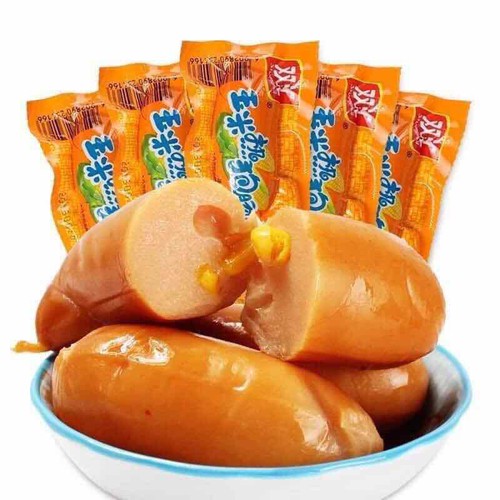 1 CHIẾC XÚC XÍCH NGÔ ĂN LIỀN THƠM NGON