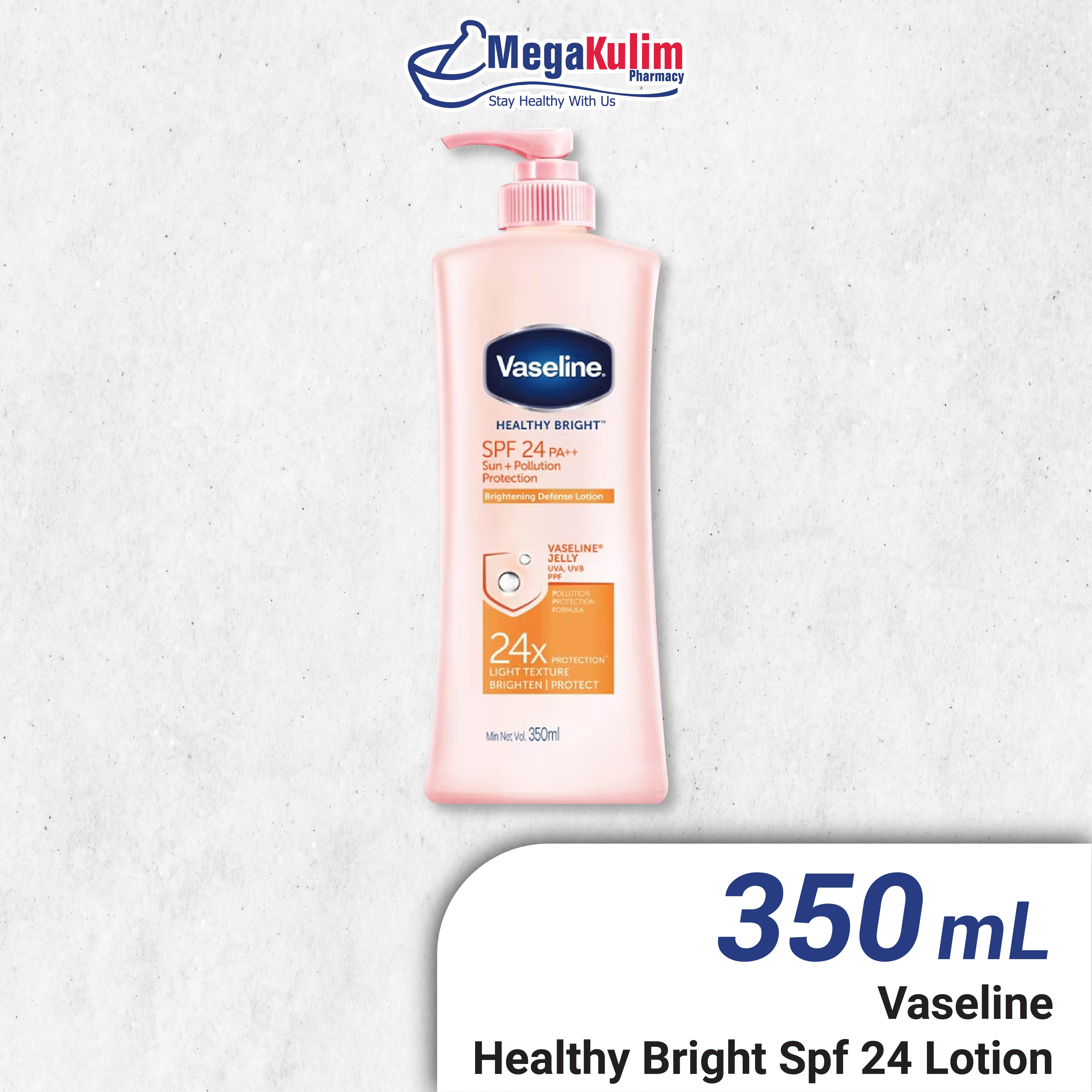 Vaseline Healthy Bright Spf 24 Lotion 100ml 200ml 350ml Lazada 6475